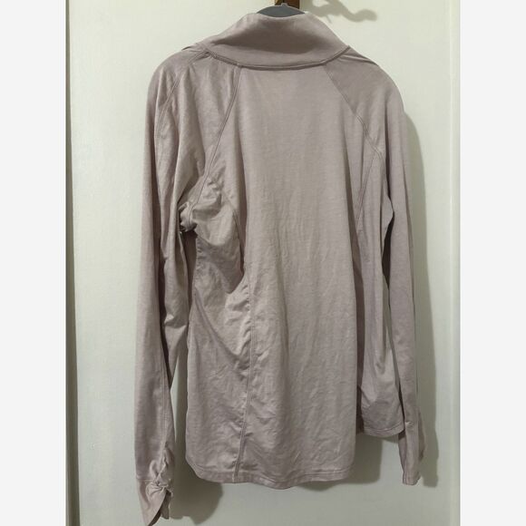 Apana Women’s M Mauve Quarter Zip Pilatescore Athleisure Soft Minimalist Workout - Picture 5 of 8